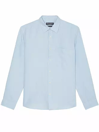 MARC O'POLO | Chemise en lin coupe regular | blau